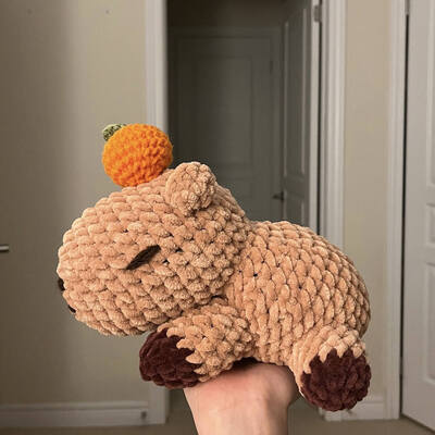 Mua Đồ chơi đan Capybara tùy chỉnh Đồ chơi mềm như cuộc sống Động vật gặm nhấm Đồ chơi động vật Crochet Đồ chơi đồ chơi bằng tay sản xuất trực tuyến