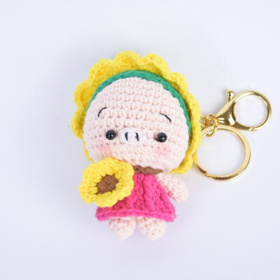 Mua Nhà sản xuất Giá thấp Xanh thủ công Đồ chơi động vật móc keychain móc động vật búp bê đan sản xuất trực tuyến