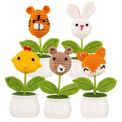 Mua Động vật nhồi bông đáng yêu búp bê mềm dễ thương phim hoạt hình Amigurumi đồ chơi DIY may và dệt đồ chơi Toysrunner mọi lứa tuổi sản xuất trực tuyến