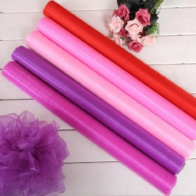 Mua Vải Organza lụa mềm mật độ cao 100 cm 150 cm Trang trí đám cưới Cuộn vải tuyn online manufacture