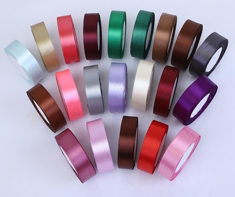 Mua 4,5 cm Polyester Đồng bằng Satin Quà tặng Bọc Ruy băng đôi Mặt Satin Ruy băng để đóng gói online manufacture