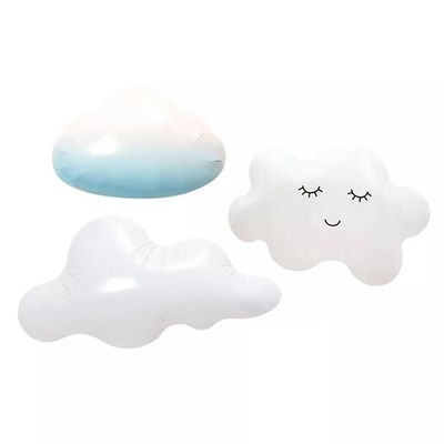 Giá tốt. Khuyến mãi bán buôn đồ chơi trẻ em Màu trắng dễ thương Bóng mây bơm hơi Heli bóng bay cho Đồ dùng dự tiệc trực tuyến
