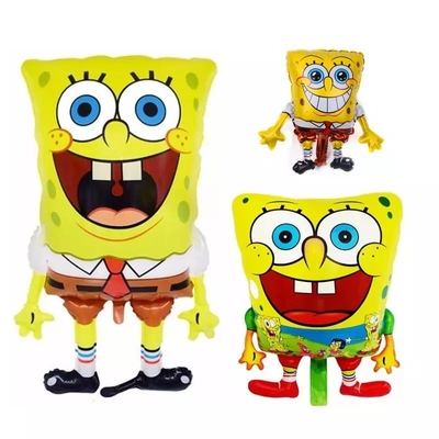 Giá tốt. Bán buôn Hot Bán Nhân vật Hoạt hình Màu vàng Bọt biển Bob Vuông Quần Patrick Bóng bay Hình Ngôi sao trực tuyến