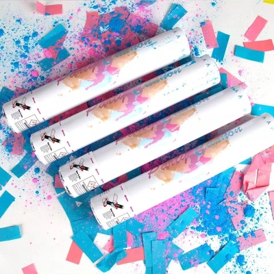 Giá tốt. Bán buôn Confetti Powder Cannon Gender Reveal Party Party Popper- Smoke Powder & Confetti Sticks Cannons trực tuyến