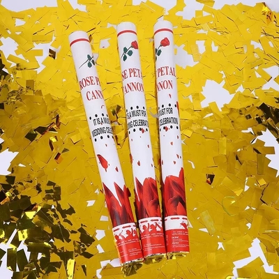 Giá tốt. Bán buôn Trang trí tiệc cưới thân thiện với môi trường Confetti Popper Pháo hoa giấy đám cưới cầm tay cho đám cưới trực tuyến