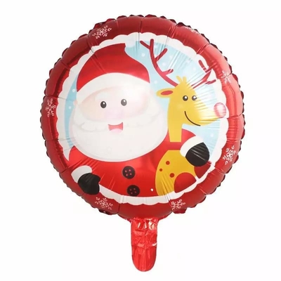 Giá tốt. Bán buôn Bóng bay lá Giáng sinh vui vẻ 18 inch cho Bong bóng trang trí Giáng sinh trực tuyến