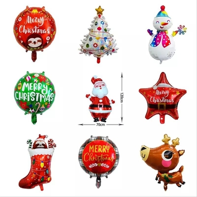 Giá tốt. Bán buôn Merry Christmas Foil Balloon Hình cây thông Noel Snowman Star Trang trí trực tuyến