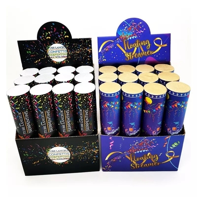 Giá tốt. Hand Throw Paper Foil Confetti Popper Đám cưới Tiệc sinh nhật Sự kiện Kỷ niệm trực tuyến