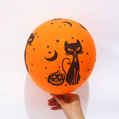 Giá tốt. Custom Ghost In Bóng bay Halloween Hình tròn Màu trắng 12 inch trực tuyến