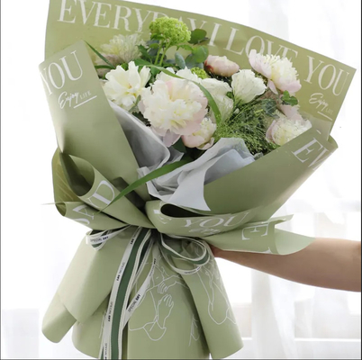 Giá tốt. Bó hoa Giấy gói không thấm nước trong mờ của Florist cho hoa trực tuyến
