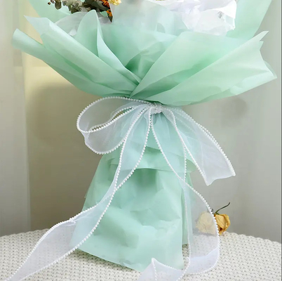 Giá tốt. Phụ kiện DIY Organza Gói quà ruy băng để trang trí hoa trực tuyến