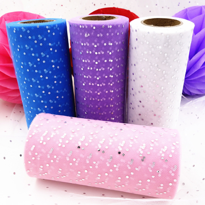 Giá tốt. Mô hình lấp lánh Organza Roll Fabric 100Y Độ dài lý tưởng cho các dự án thủ công trực tuyến