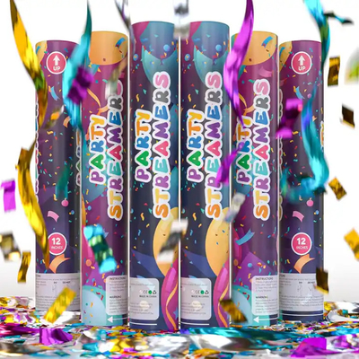 Giá tốt. Thiết kế mới nhà máy giấy Streamers Confetti Party Popper Confetti Cannon trực tuyến