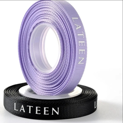 Giá tốt. Dải băng polyester logo tùy chỉnh để bọc quà tặng và làm cung trực tuyến