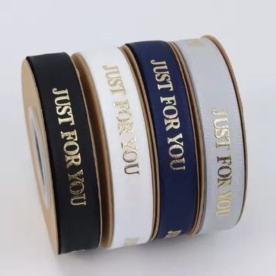 Giá tốt. Polyester Tuff In Ribbon Roll Màu đậm gấp đôi Logo tấm vàng thân thiện với môi trường trực tuyến