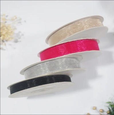Giá tốt. Vòng dây Organza thân thiện với môi trường 196 Tùy chọn màu sắc cho đồ đóng gói quà tặng và trang trí nướng bánh DIY trực tuyến