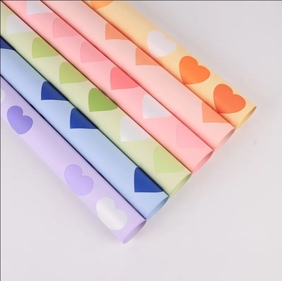 Giá tốt. 2024 New Arrival Hot Sale Chất lượng cao in trái tim màu sắc Kiểm soát nước hoa hoa hoa hoa hoa giấy bọc bán buôn trực tuyến
