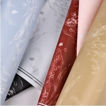 Giá tốt. Bức giấy bọc hoa cửa hàng hoa chống nước với hình Lizhiran Lily of the Valley Design 56 * 56cm trực tuyến