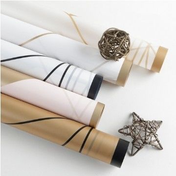 Giá tốt. Lizhiran góc vàng cạnh giấy Hàn Quốc bông chống nước bao bì hoa giấy mờ vật liệu bó hoa cửa hàng hoa giấy hoa trực tuyến