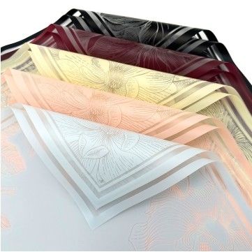 Giá tốt. Vải đóng gói hoa không thấm nước bằng phim Mulan Jelly 57 * 57cm Nhiều màu cho hoa hoa trực tuyến