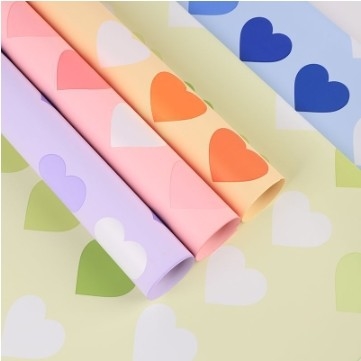 Giá tốt. Giấy bọc hoa hoa hồng chống nước trong màu sắc Neon Love DIY trực tuyến
