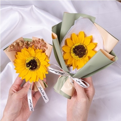 Giá tốt. Chiếc hoa mini mới hoa hướng dương hoa hương hồng hoa xà phòng hoa hoa cho mùa tốt nghiệp ngày của mẹ trực tuyến