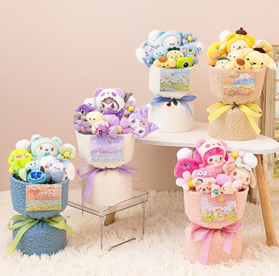 Giá tốt. Đồ ăn nhẹ búp bê Plush sẵn sàng Chuối hoa Lollipop Nhiều màu sắc trực tuyến