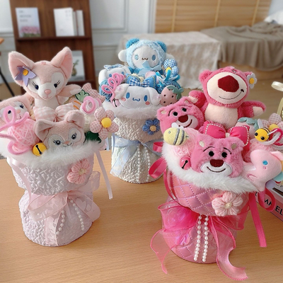 Giá tốt. Cúc hoa Plush của Kuromi với nhiều màu sắc và các con búp bê đa dạng là món quà lễ hội hoàn hảo trực tuyến