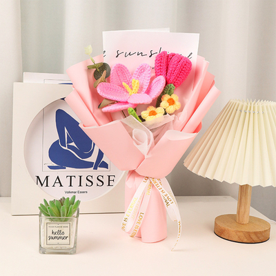 Giá tốt. Hoa hướng dương và hoa hồng làm bằng tay hoa hoa vải dệt hoàn hảo quà tặng cho Ngày Valentine Ngày Phụ nữ và Ngày của Mẹ trực tuyến