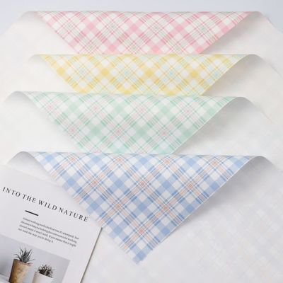 Giá tốt. Hai màu dán retro Ouya giấy bọc hoa giấy dán hoa quà bao bì hoa hoa bó hoa giấy bọc bán buôn trực tuyến