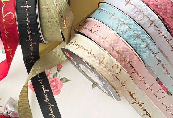 Giá tốt. Xi Hua túi gương hoa nhịp tim ruy băng cửa hàng hoa sắp xếp hoa in nóng ruy băng sợi Valentine Bouquet túi vật liệu đóng gói trực tuyến