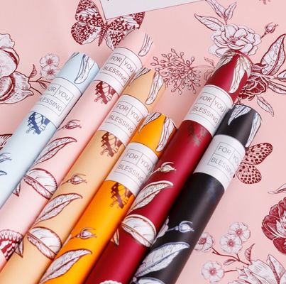 Giá tốt. Giấy bọc hoa giai đoạn nở hoa bướm mới, vật liệu hoa, bao bì nghệ thuật hoa chống nước, giấy cho hoa ngày Phụ nữ trực tuyến