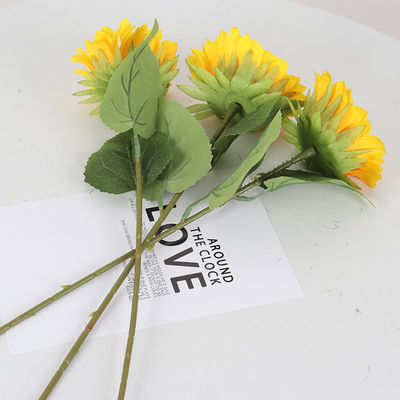 Giá tốt. Hoa hướng dương hoa nhân tạo, nhà hướng dương, trang trí phòng khách sạn, bó hoa trực tuyến