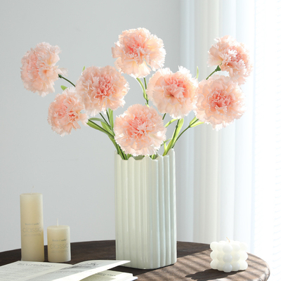Giá tốt. Simulated flowers, carnation bouquets, dried flowers, family holidays, living room decoration, dining table, photography props, ornaments, fake flowers trực tuyến