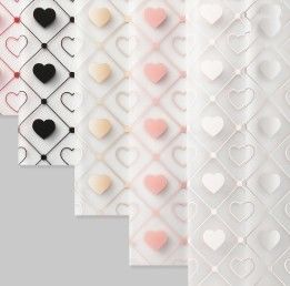 Giá tốt. Jelly phim tim khởi động chống nước hoa hoa giấy bọc trực tuyến