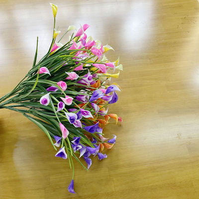 Giá tốt. Calla lily hoa nhân tạo nhựa nấm cỏ vải hoa nhà sản xuất hoa nhân tạo hoa nhân tạo cây nhân tạo cây thủy sản trực tuyến