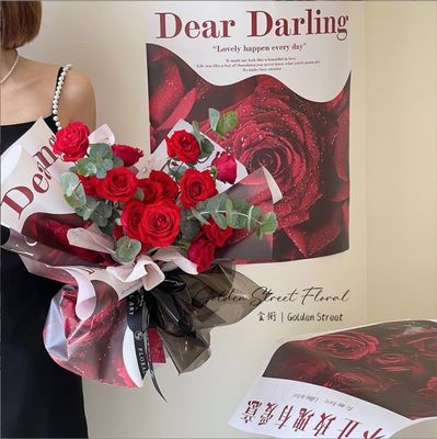 Giá tốt. Bông hoa giấy bọc cho ngày Valentine Hoa hoa không thấm nước Ouya vật liệu 30-45 ngày Thời gian vận chuyển trực tuyến