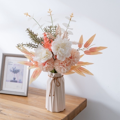 Giá tốt. Trang trí gia đình Hoa giả Dandelion Bouquet INS Wind Nhà sản xuất Chuyển biên giới Wholesale Wedding Simulation Flowers trực tuyến