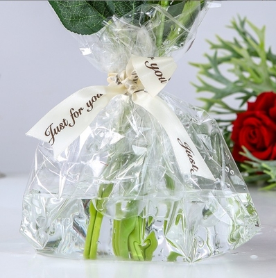 Bảng giấy bọc hoa không thấm nước 70 tấm Cellophane hoàn toàn minh bạch Cung cấp cửa hàng hoa 52 * 52cm Nhiều màu sắc