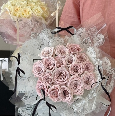 Giấy bọc không thấm nước nhỏ, bao bì hoa, phim OPP, giấy bọc hoa, hoa mới, bao bì hoa