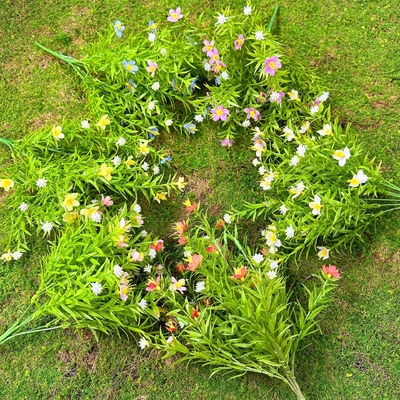 Giá tốt. Bầu trời hoa mô phỏng đầy sao, trang trí hoa nhân tạo duy nhất, phòng khách theo phong cách nông thôn, trang trí sân, trang trí tủ TV trực tuyến