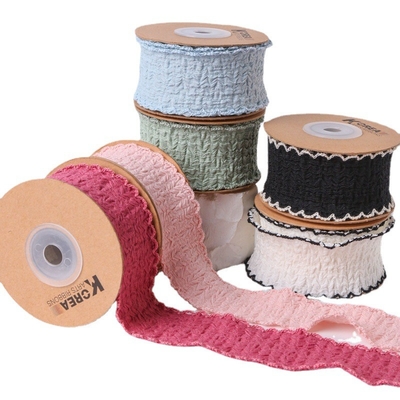 Đá, vải nhăn nhăn, băng dệt, dải dệt tự làm, phụ kiện tóc, đồ hoa, bao bì quà tặng, quần áo, mũ, vòng cổ, phụ kiện hoa