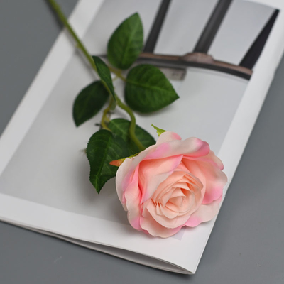 Giá tốt. Đồ bán buôn giả mạo hoa hồng đơn, lễ hội Qixi quà ngày Valentine, hoa thác hoa hồng tường, trang trí cảnh nhà trực tuyến