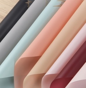 Giá tốt. 56 * 56cm Bảng giấy đóng gói hoa không thấm nước với nhịp tim thời trang Jelly Membrane trực tuyến