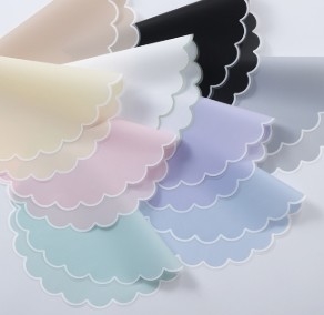 Giá tốt. 56 * 56cm Fashion Cloud Jelly Film Floral Flower Wrapping Paper để bảo vệ chống nước trực tuyến