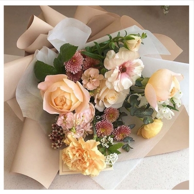 Giá tốt. Phim mat porcelain thông thường 58 * 58cm chống nước Phim ngọc trai DIY Bao bì giấy cuộn Hoa bao bì giấy mat băng trực tuyến