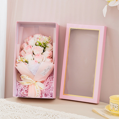 Giá tốt. Hộp quà hoa xà phòng 18 hoa, bó hoa xà phòng, Ngày Valentine, quà Giáng sinh, quà sinh nhật nhỏ, cung cấp xuyên biên giới trực tuyến