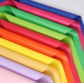 Giá tốt. Giấy Gói Hoa Dopamine Hai Màu Hoa Văn Nhiều Màu BOPP Hai Mặt trực tuyến