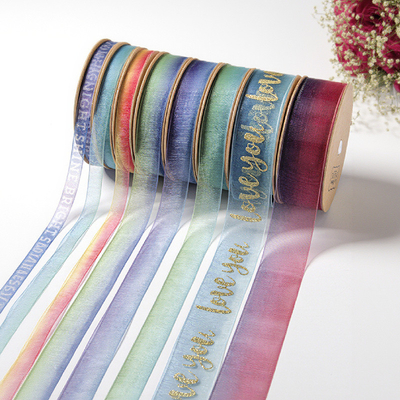 Giá tốt. Cuộn ruy băng webbing DIY 2.5cm màu trơn bằng vải tuyết để nhuộm và trang trí quà tặng trực tuyến