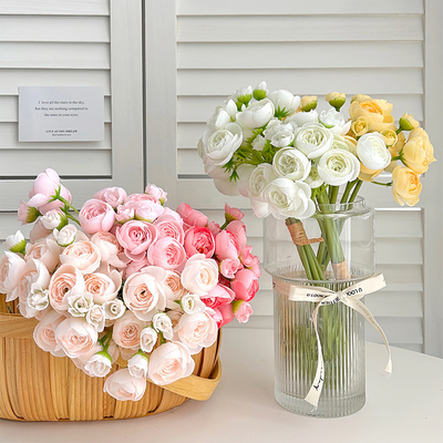 Giá tốt. Ins Wind Lotus Simulation Flower Fake Flower Wedding Hall Holding Bouquet Small Fresh Simple Home Decoration Photography Props (Thiết kế nhà đơn giản) trực tuyến